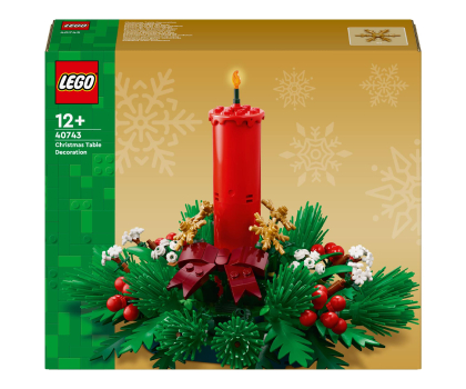 Klocki LEGO® LEGO Iconic 40743 Świąteczna dekoracja stołu